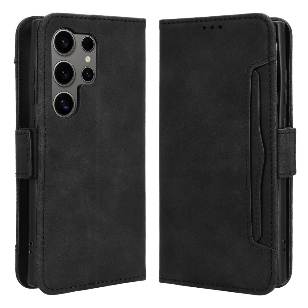 Étui portefeuille Multi Samsung Galaxy S25 Ultra, noir