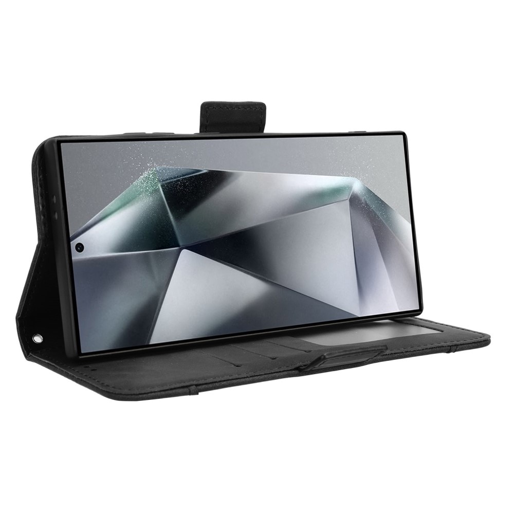 Étui portefeuille Multi Samsung Galaxy S25 Ultra, noir