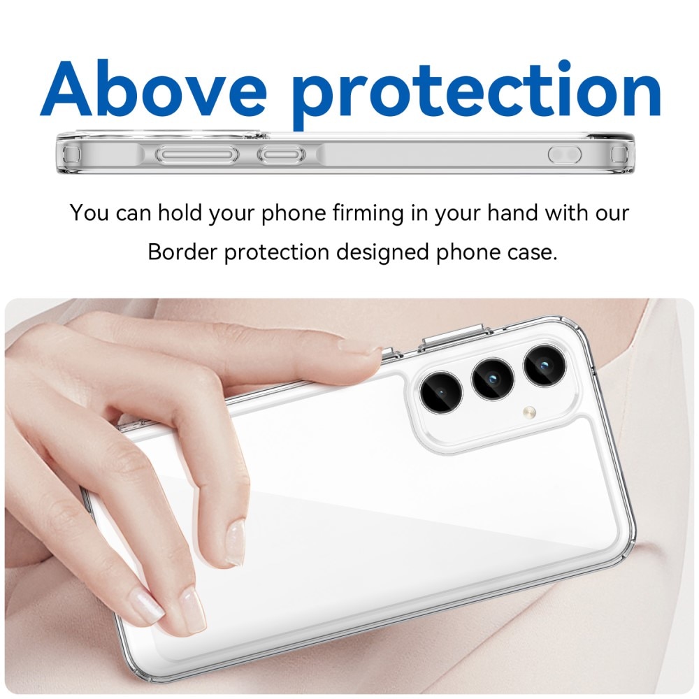 Coque Hybride Crystal Hybrid Samsung Galaxy A35, transparent