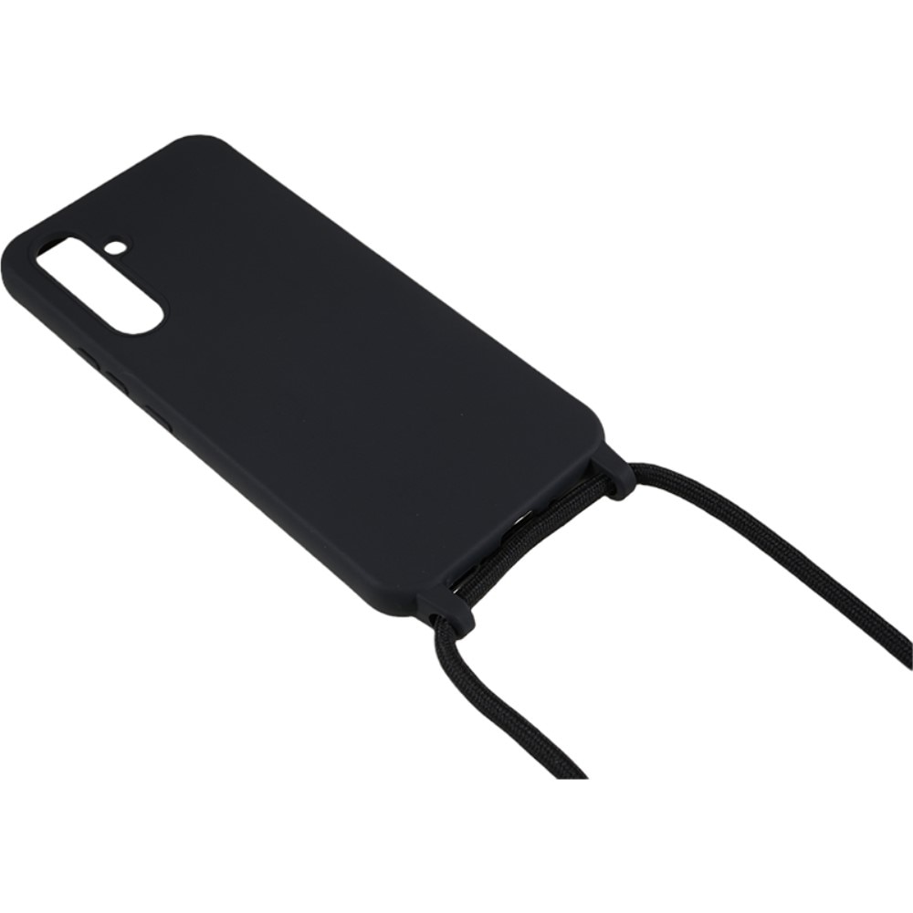 Coque cordon Samsung Galaxy S24, noir