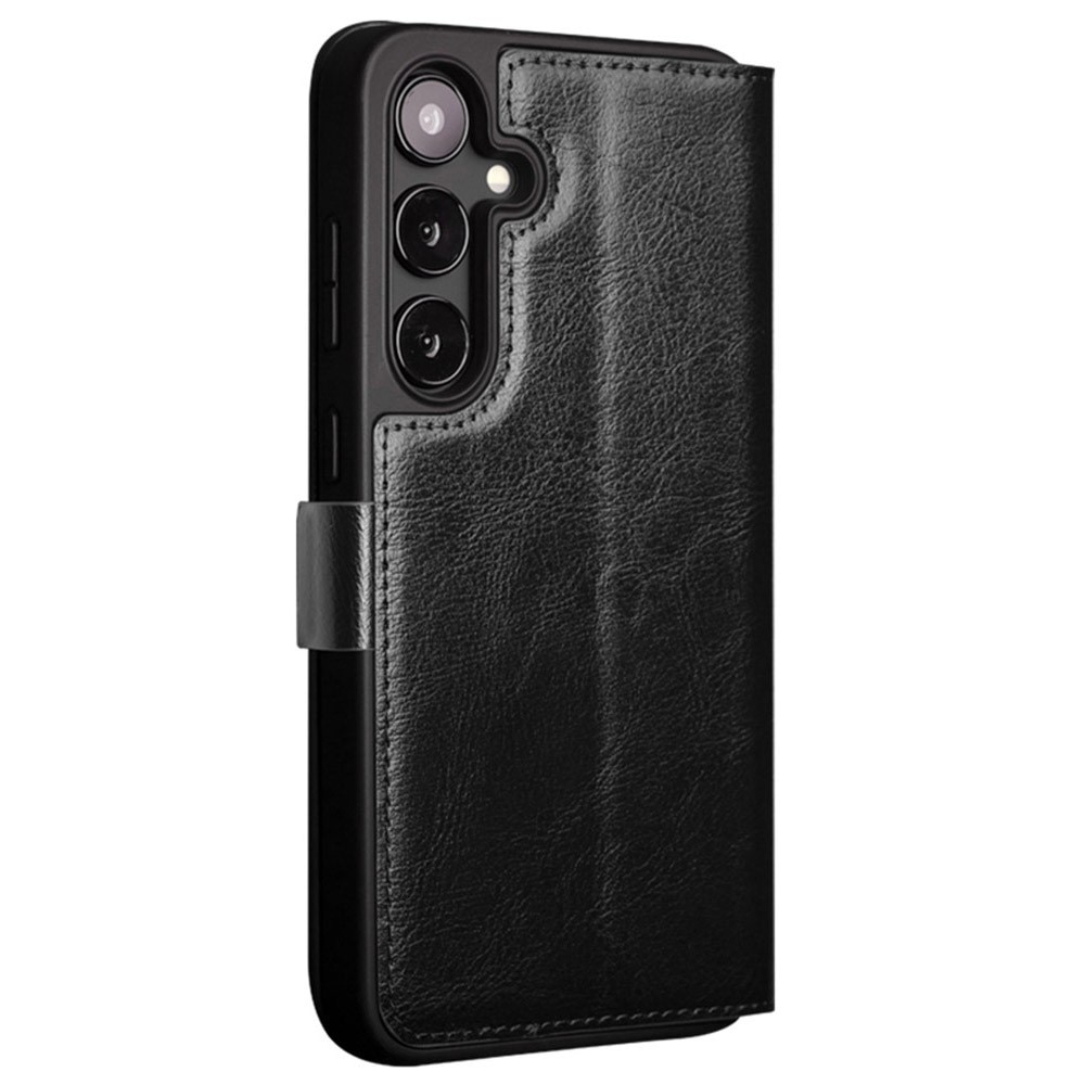 Leather Wallet Case Samsung Galaxy S24 Plus, Black