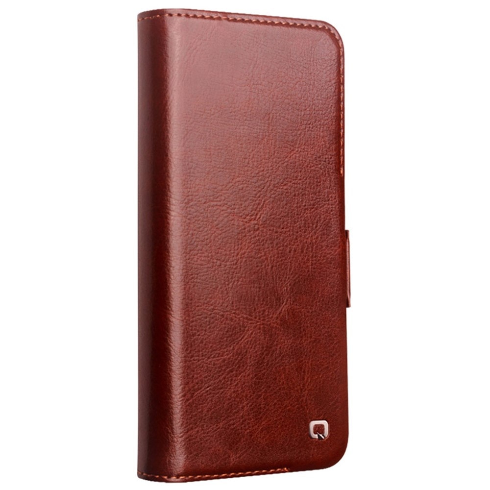 Leather Wallet Case Samsung Galaxy S24 Plus, Brown
