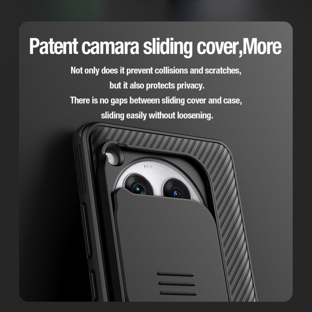 Coque CamShield  OnePlus 12, Noir