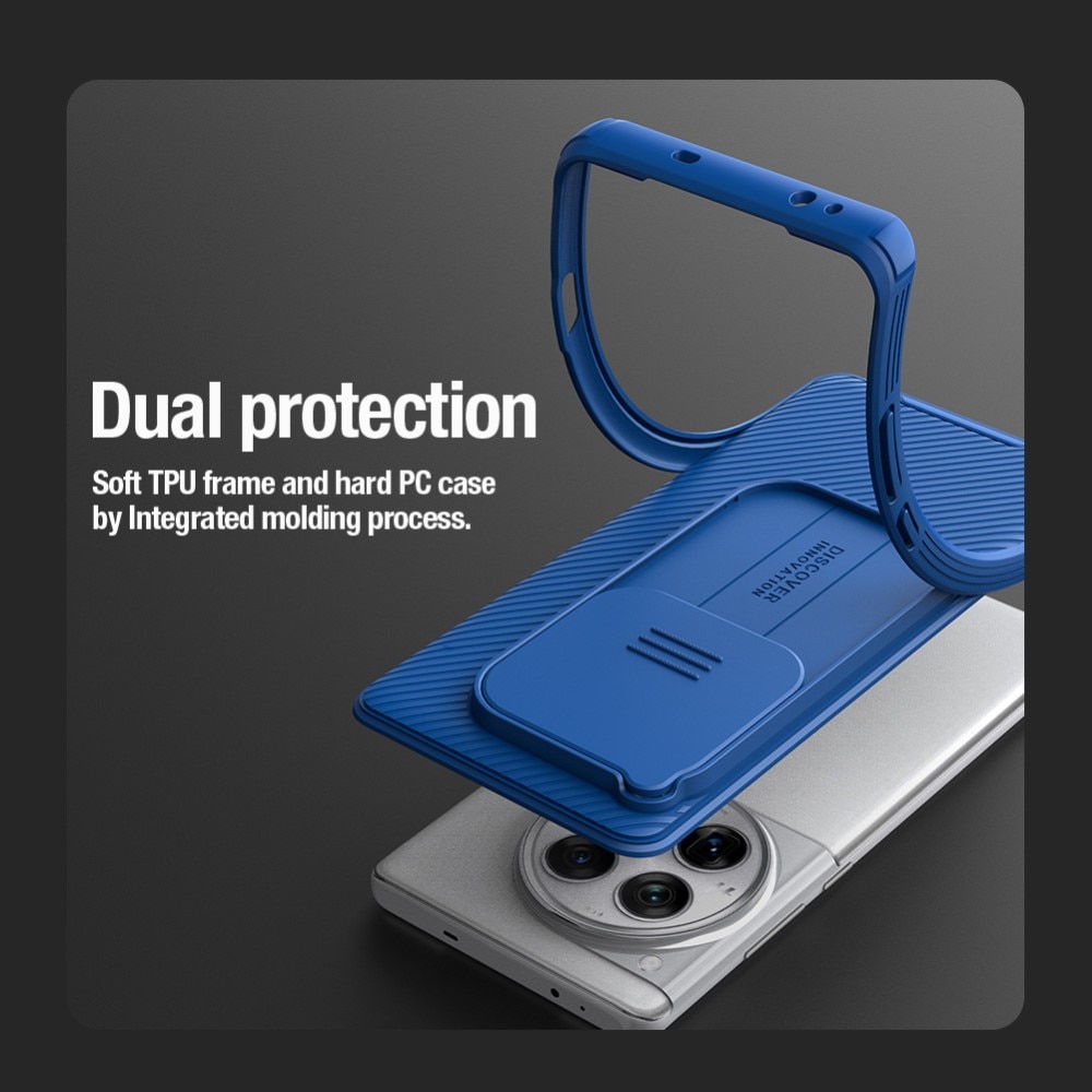 Coque CamShield OnePlus 12, bleu