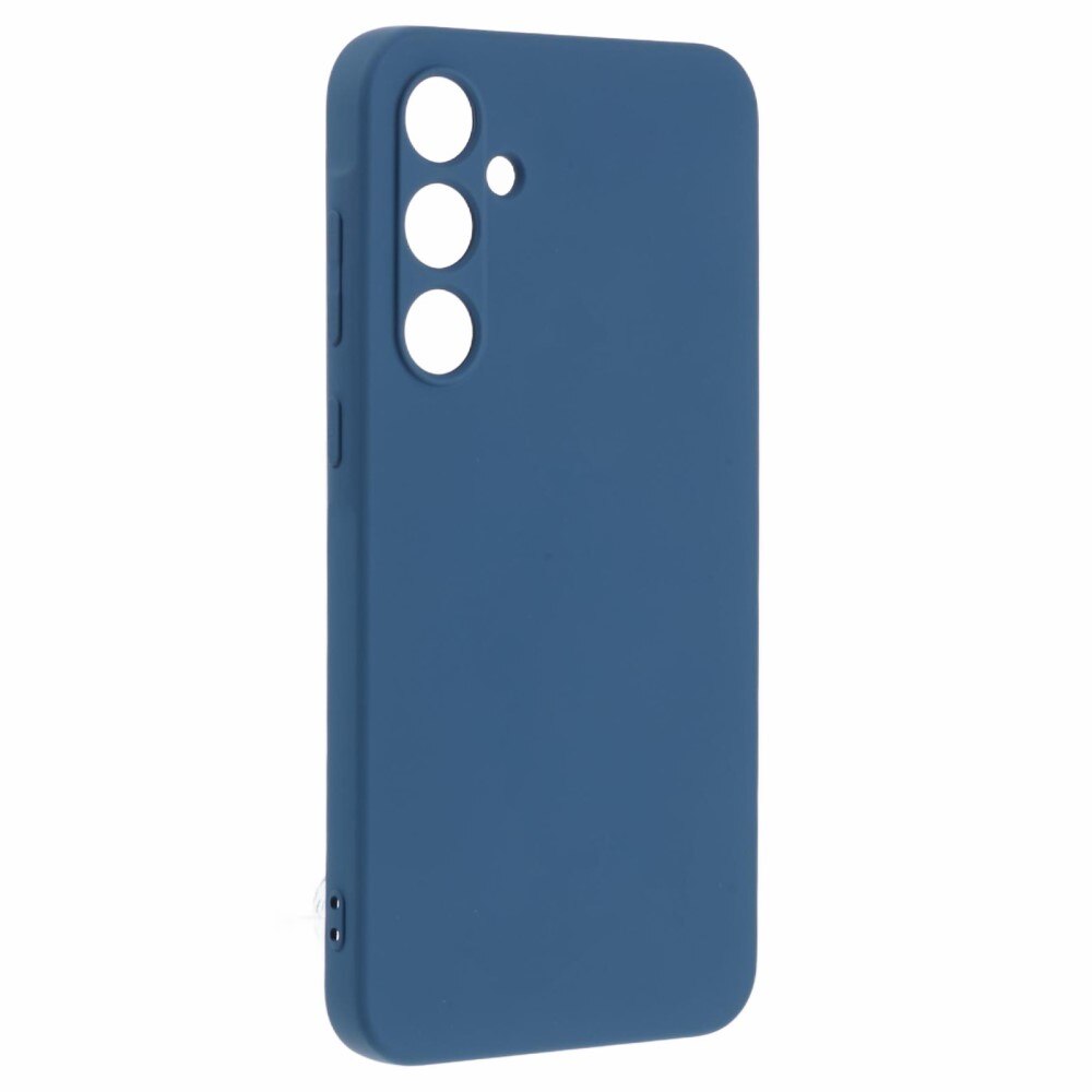 Coque TPU résistante aux chocs Samsung Galaxy A55, bleu