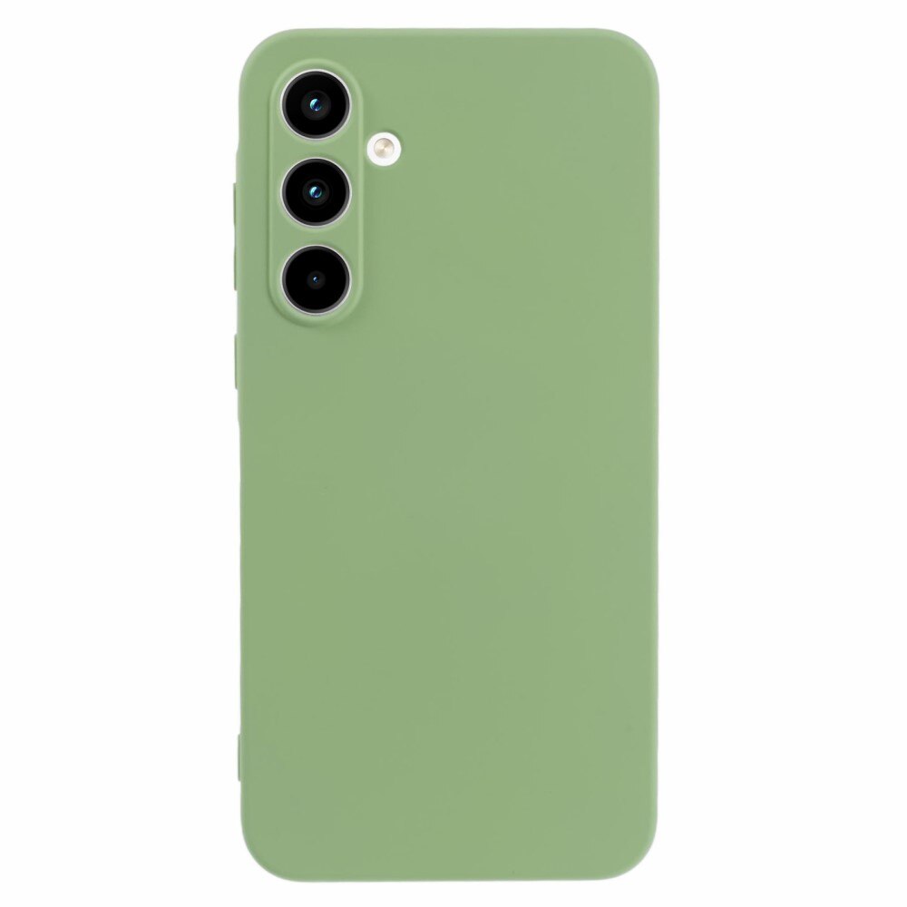 Coque TPU résistante aux chocs Samsung Galaxy A55, vert