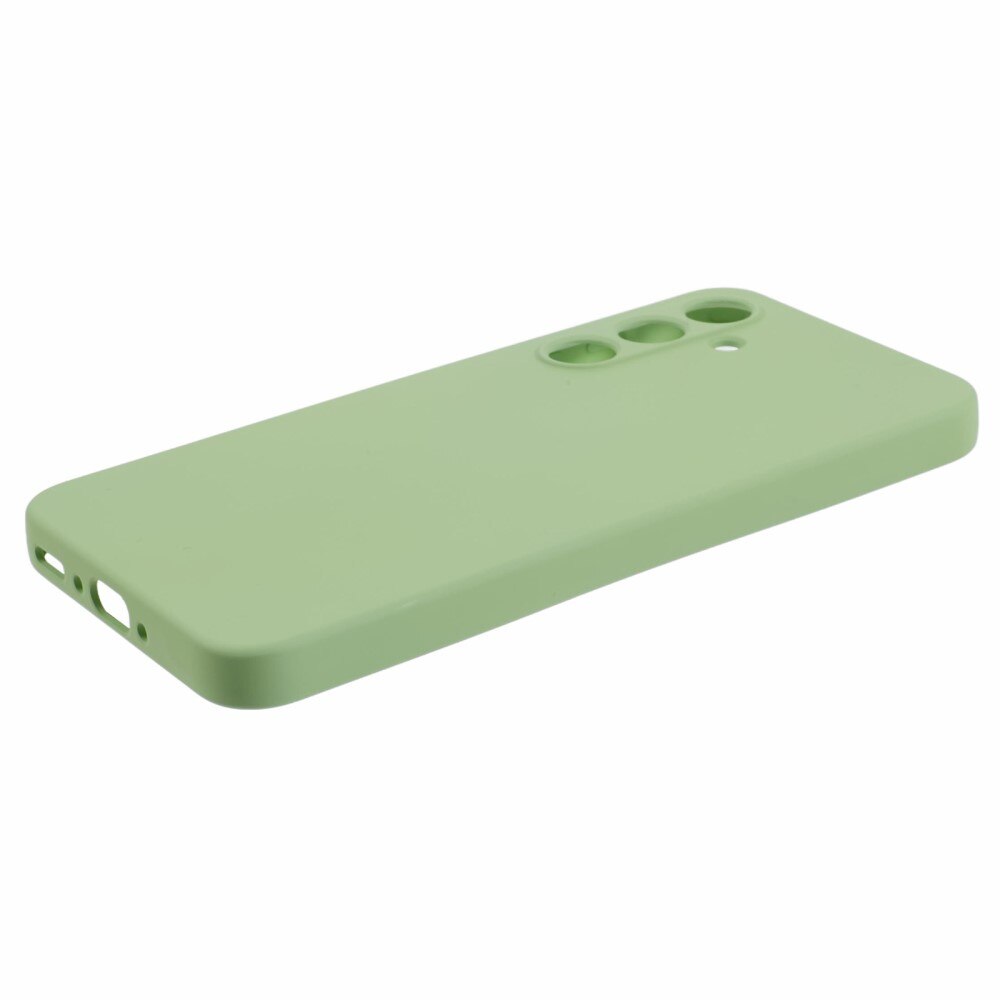 Coque TPU résistante aux chocs Samsung Galaxy A55, vert