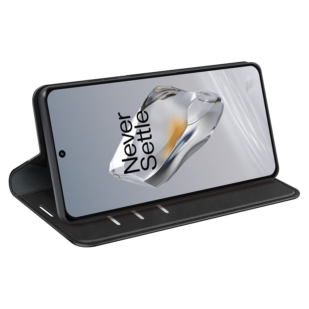 Coque portefeuille mince  OnePlus 13R, Noir