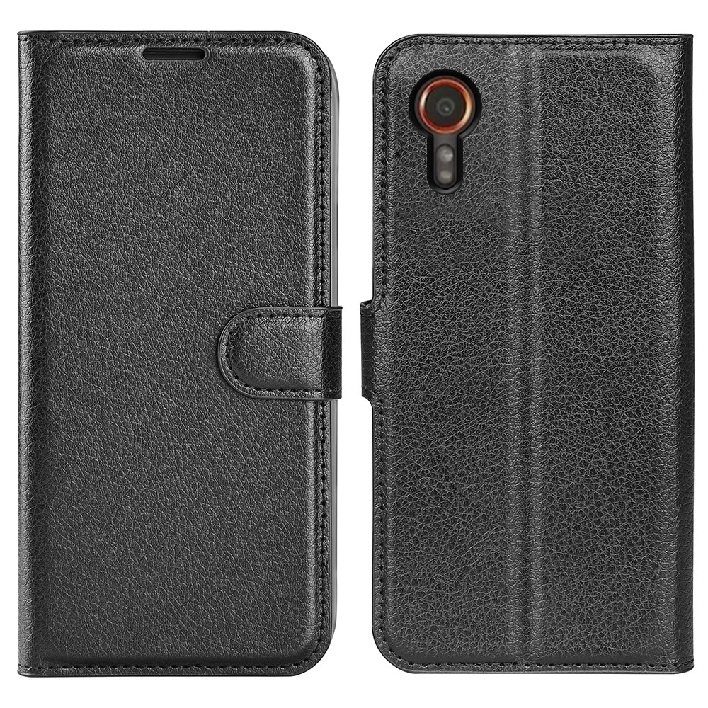 Coque portefeuille Samsung Galaxy Xcover 7, Noir