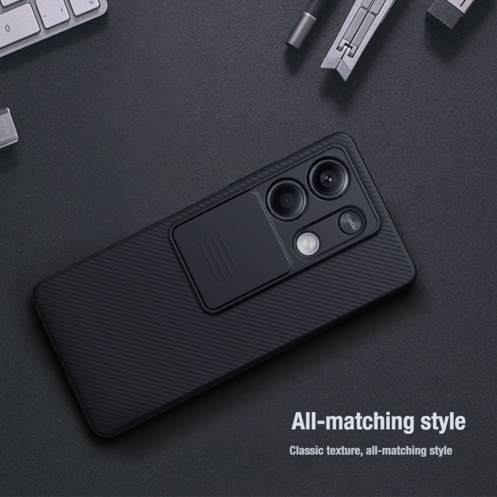 Coque CamShield Xiaomi Redmi Note 13, noir