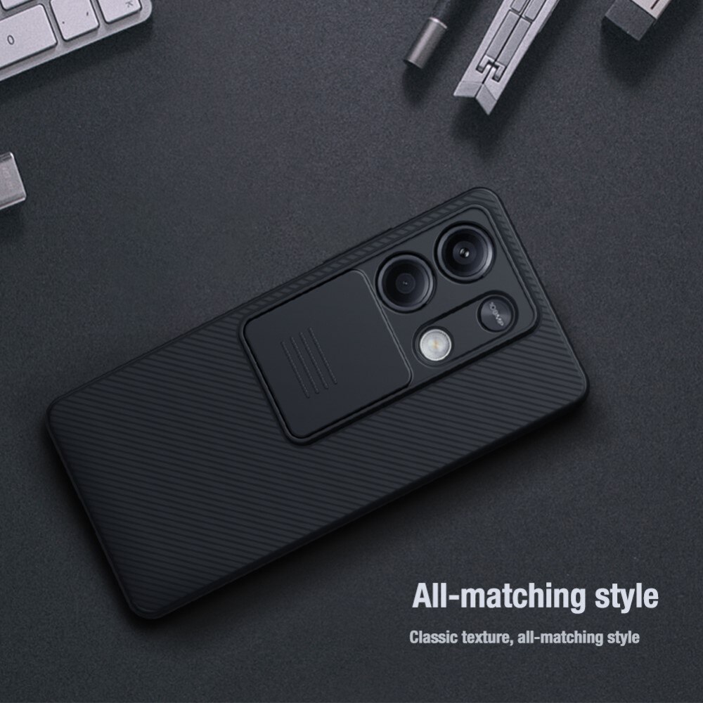 Coque CamShield Xiaomi Redmi Note 13, Noir