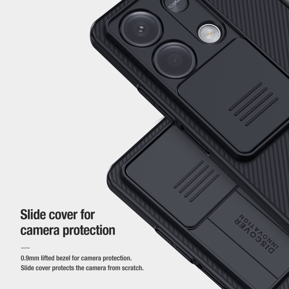 Coque CamShield Xiaomi Redmi Note 13, noir