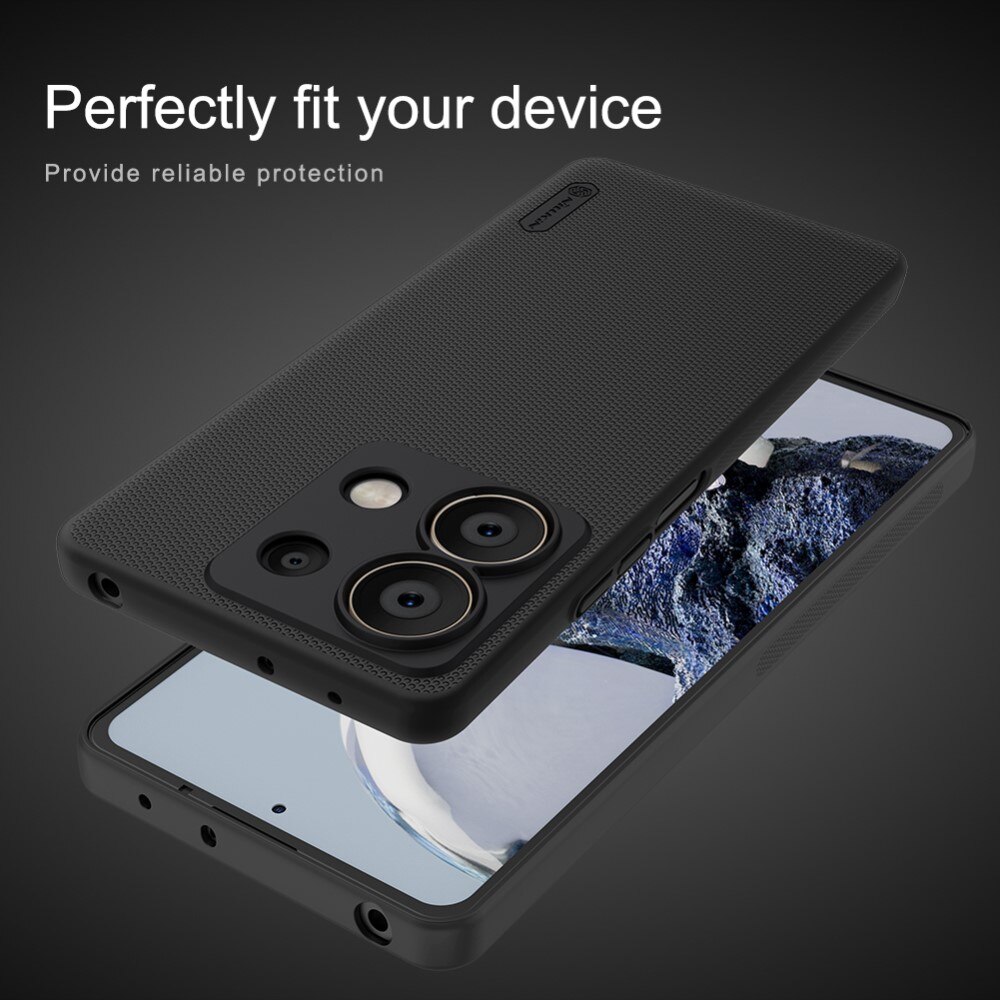 Super Frosted Shield Xiaomi Redmi Note 13, noir