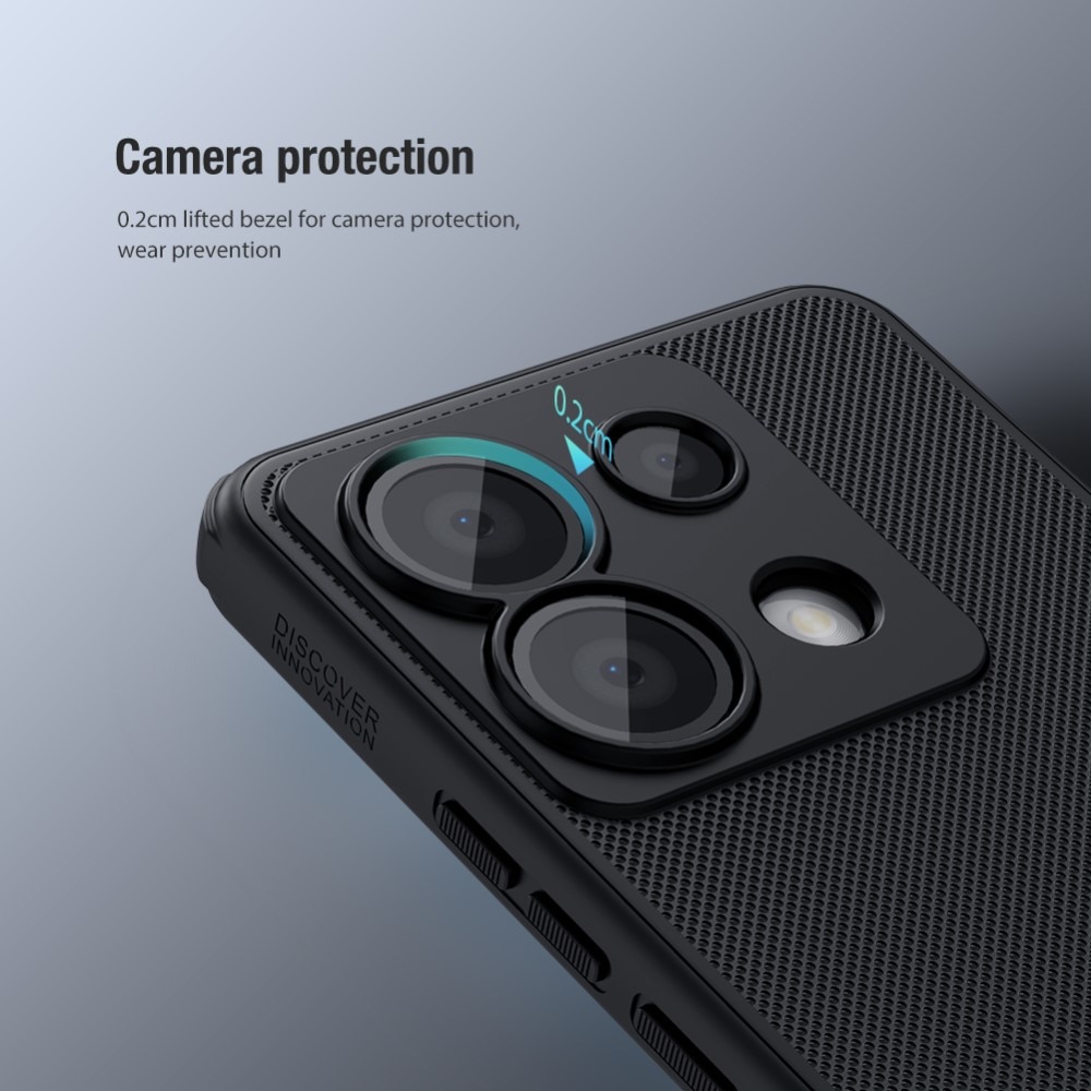 Super Frosted Shield Xiaomi Redmi Note 13 Pro 5G, noir