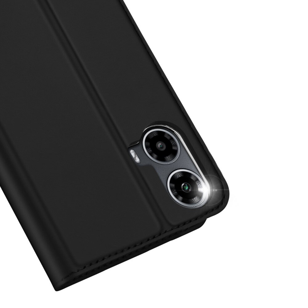Étui portefeuille Skin Pro Series Motorola Moto G34, Noir