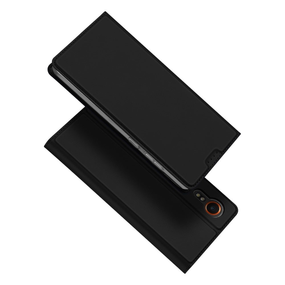 Étui portefeuille Skin Pro Series Samsung Galaxy Xcover 7, Noir