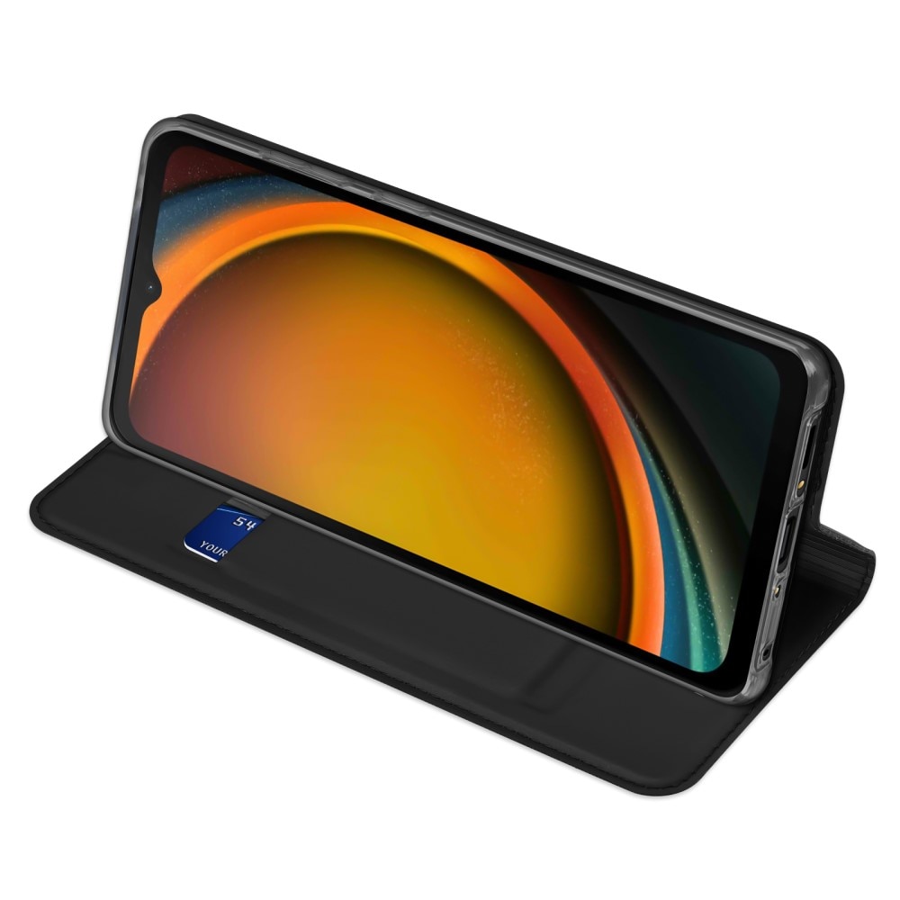 Étui portefeuille Skin Pro Series Samsung Galaxy Xcover 7, Noir