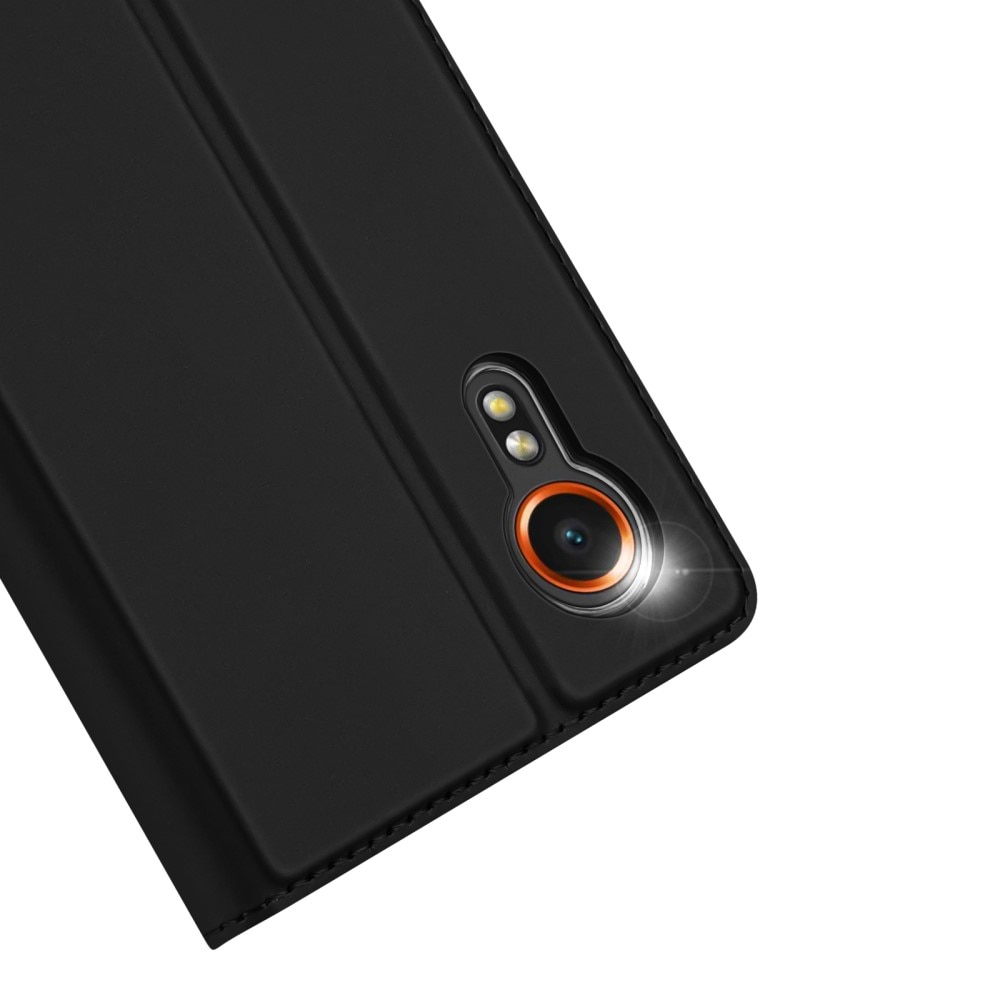 Étui portefeuille Skin Pro Series Samsung Galaxy Xcover 7, Noir