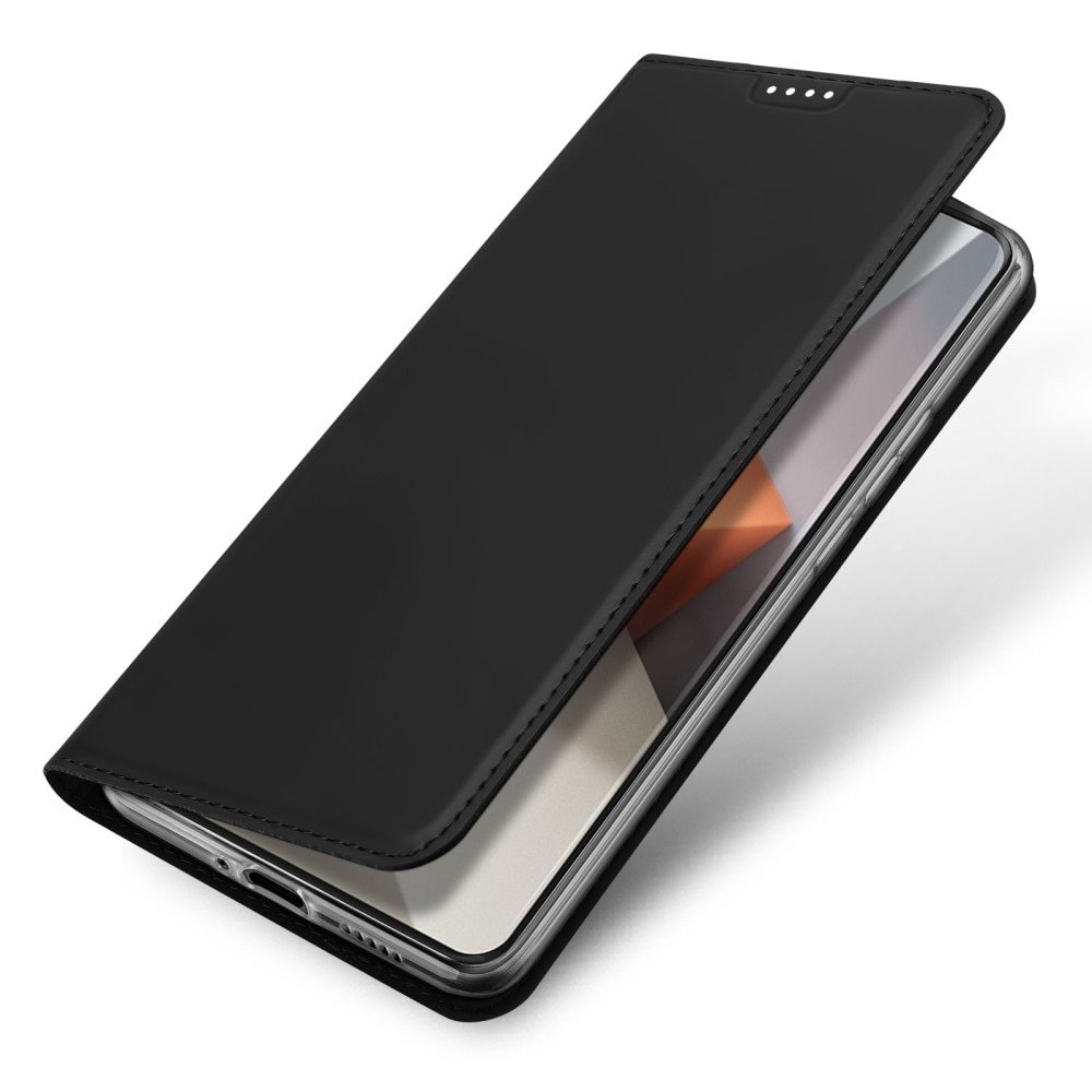 Étui portefeuille Skin Pro Series Xiaomi Redmi Note 13 Pro Plus, Black
