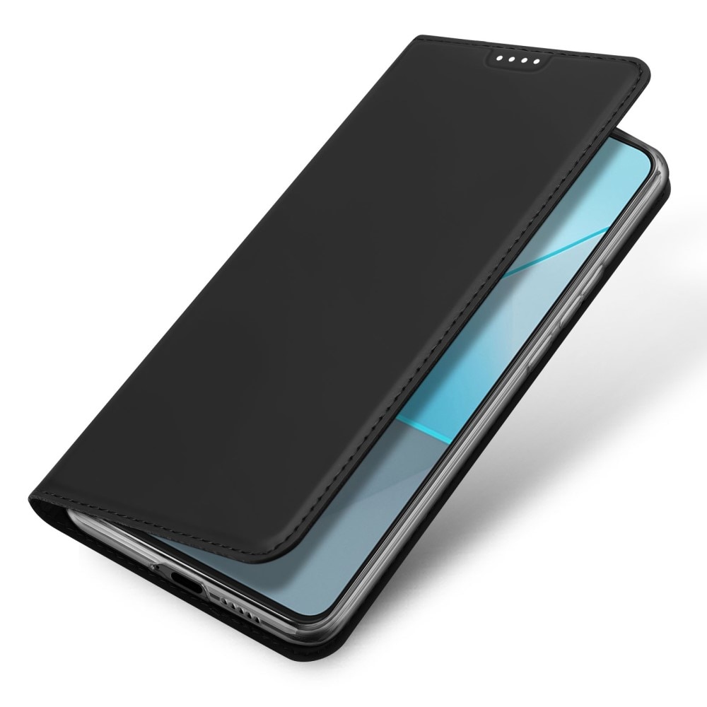 Étui portefeuille Skin Pro Series Xiaomi Redmi Note 13 Pro, Noir
