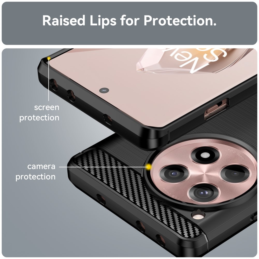 Coque TPU Brushed  OnePlus 12R, [FÄRG}