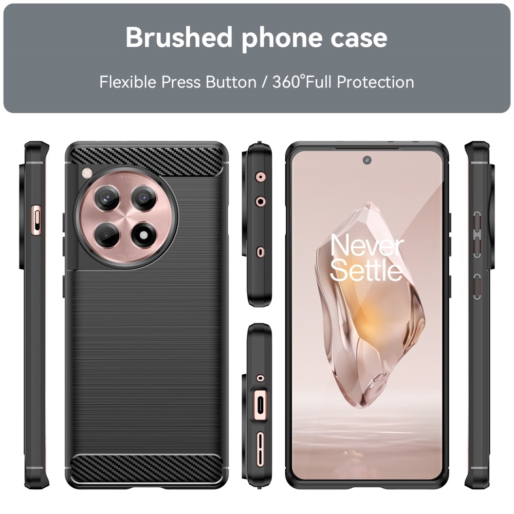 Coque TPU Brushed  OnePlus 12R, [FÄRG}