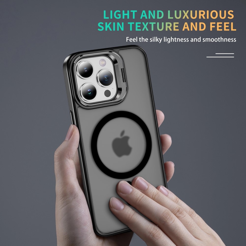Coque hybride Kickstand MagSafe iPhone 14 Pro Max, noir