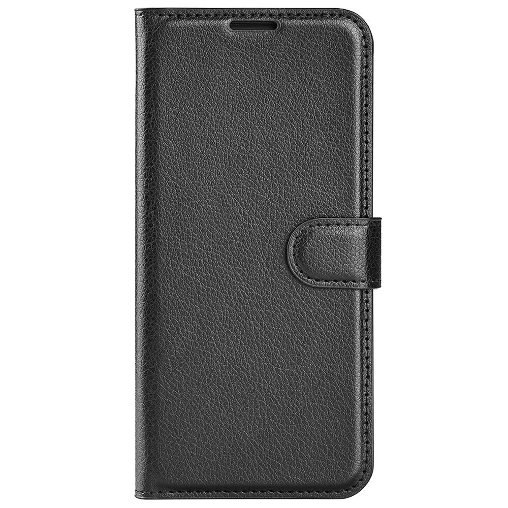 Coque portefeuille Xiaomi Redmi Note 13 Pro 4G, Noir