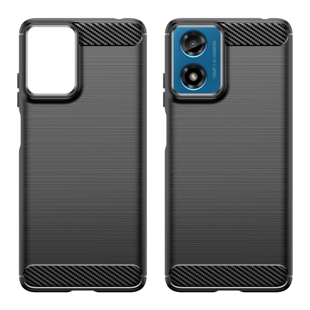 Coque TPU Brushed Motorola Moto G24, Black