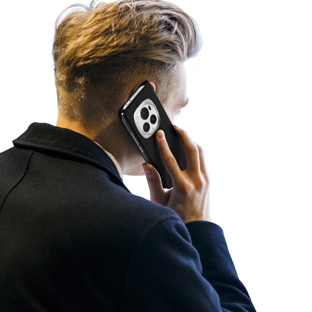 Étui portefeuille Skin Pro Series Honor Magic6 Pro, Noir