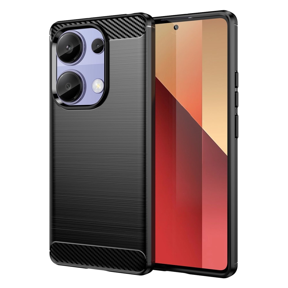 Coque TPU Brushed Xiaomi Redmi Note 13 Pro 4G, Black