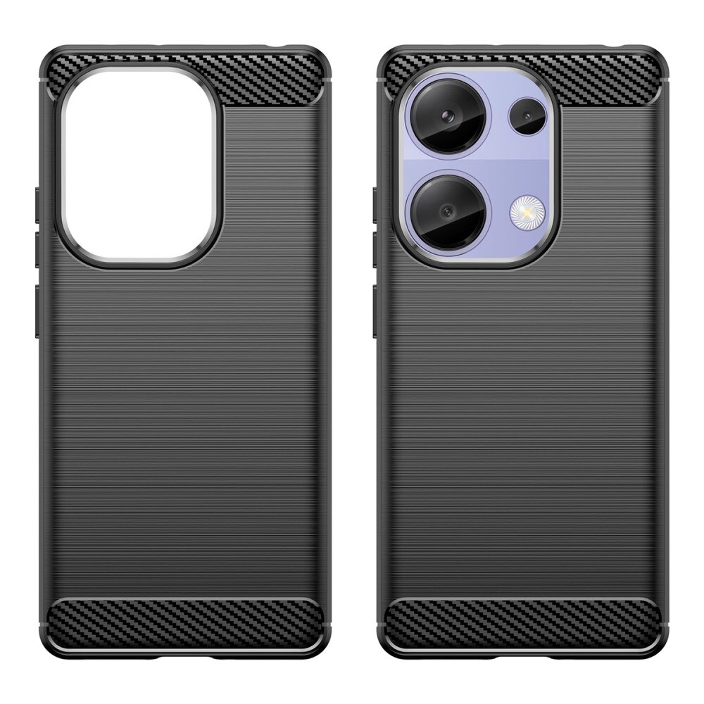 Coque TPU Brushed Xiaomi Redmi Note 13 Pro 4G, Black