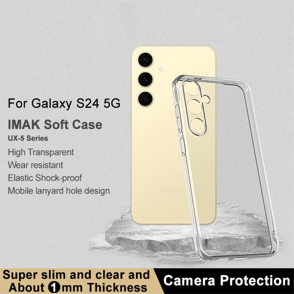Coque TPU Case Samsung Galaxy S24, Transparent