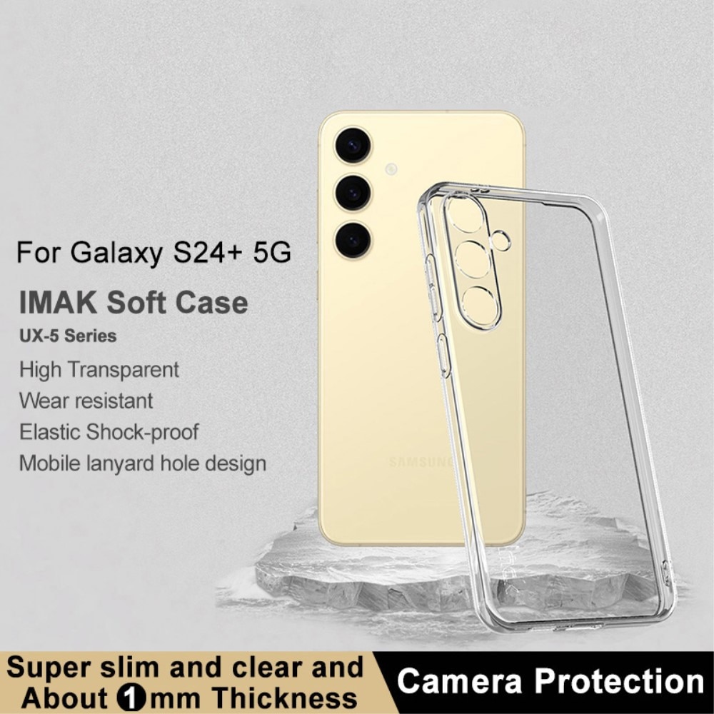 Coque TPU Case Samsung Galaxy S24 Plus, Transparent