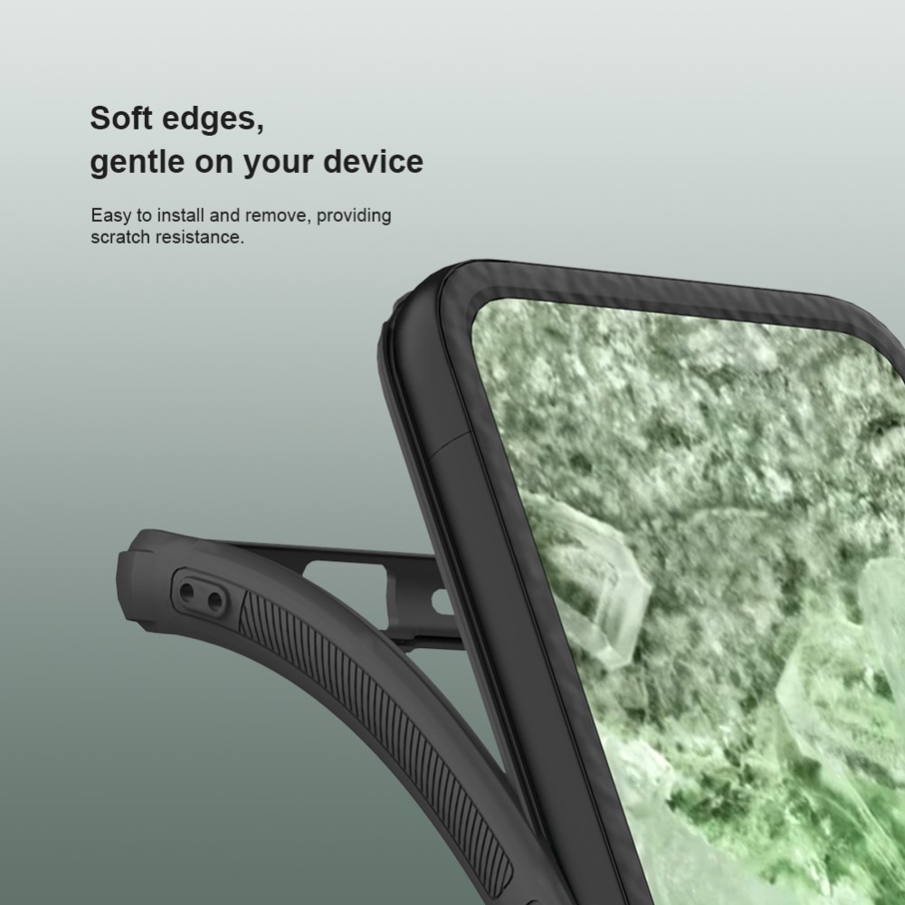 Frosted Shield MagSafe Google Pixel 8a, Noir