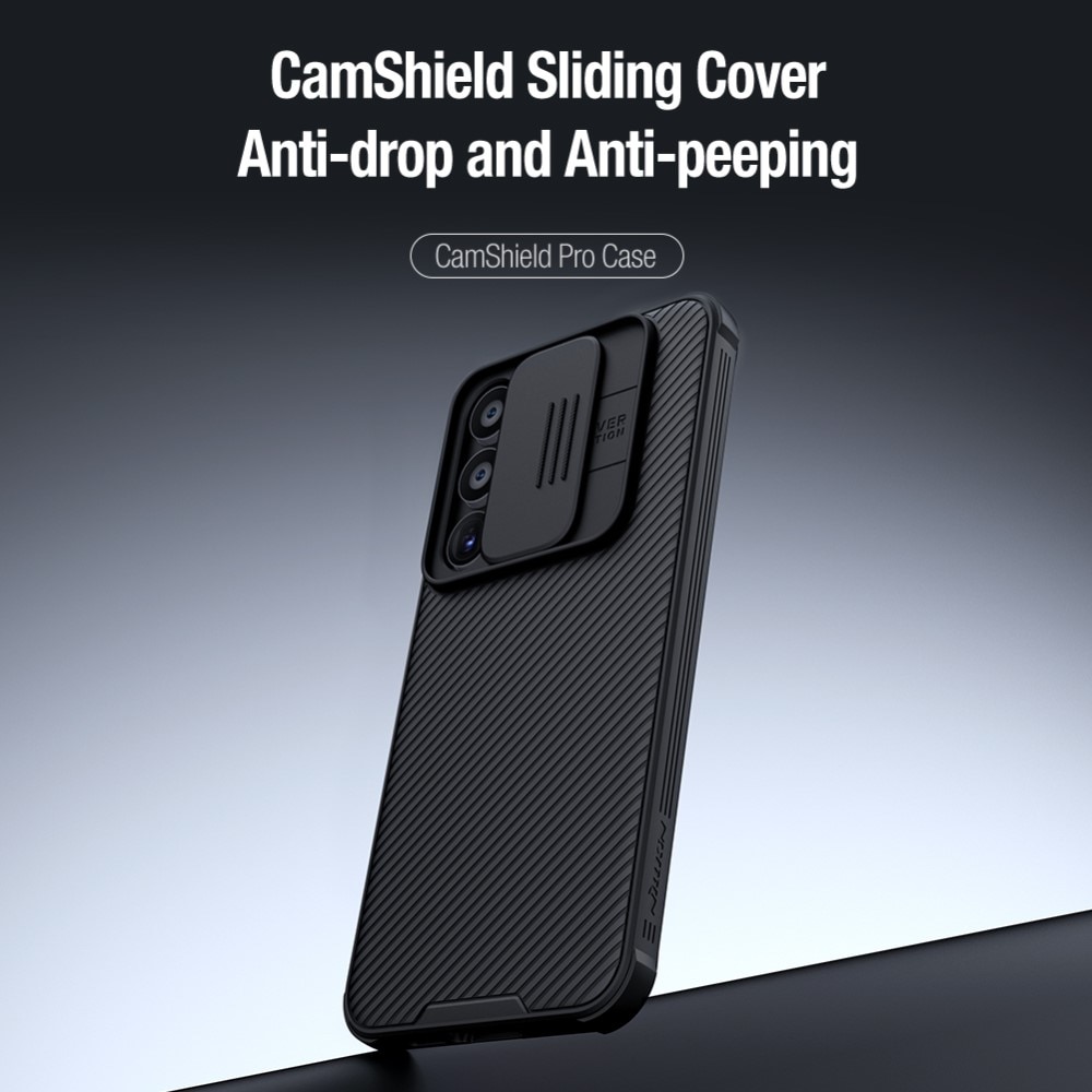 Coque CamShield Samsung Galaxy A55, Noir