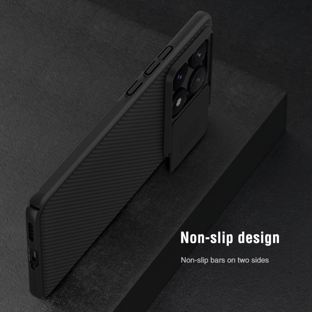 Coque CamShield Xiaomi Poco X6 Pro, noir