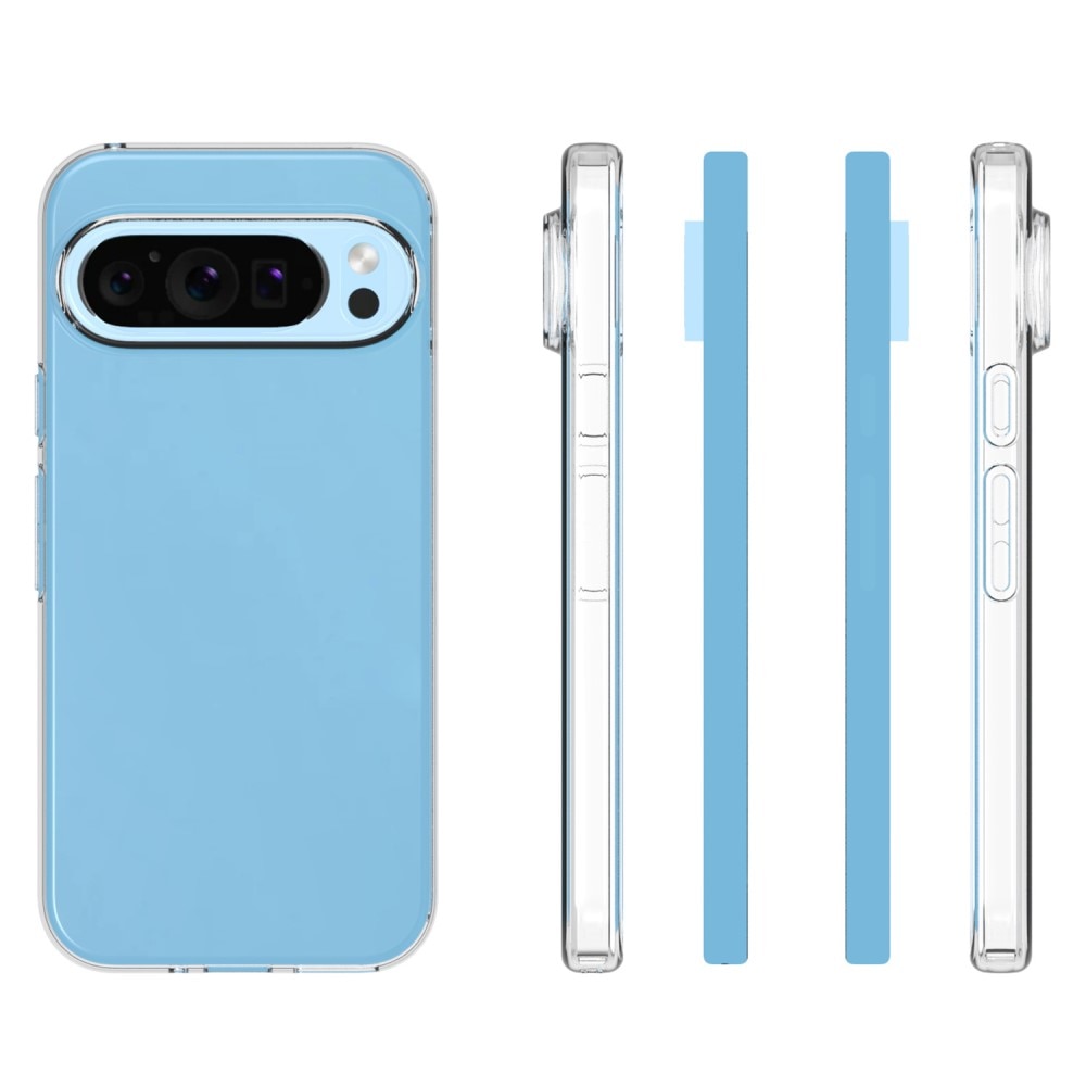 TPU Coque Google Pixel 9, Transparent