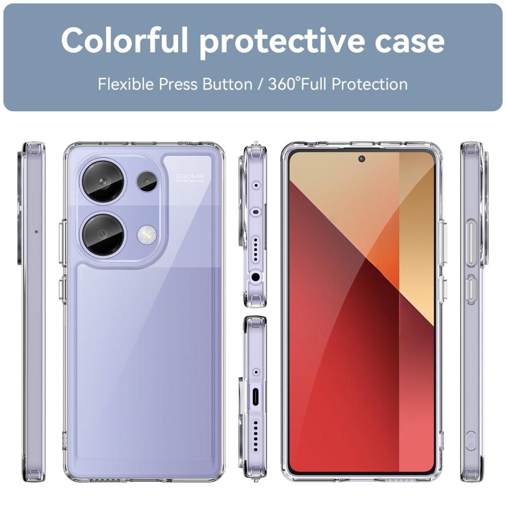 Coque Hybride Crystal Hybrid Xiaomi Redmi Note 13 Pro 4G, transparent