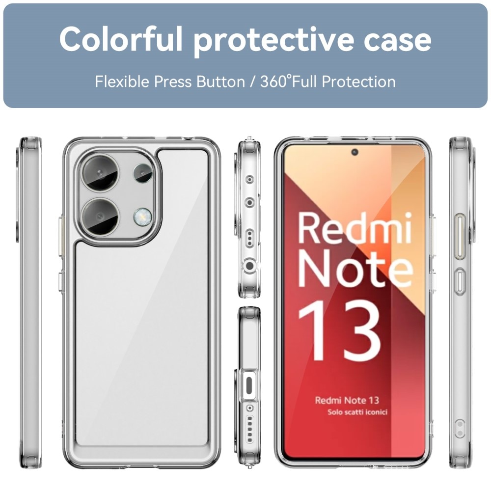 Coque Hybride Crystal Hybrid Xiaomi Redmi Note 13 4G, transparent