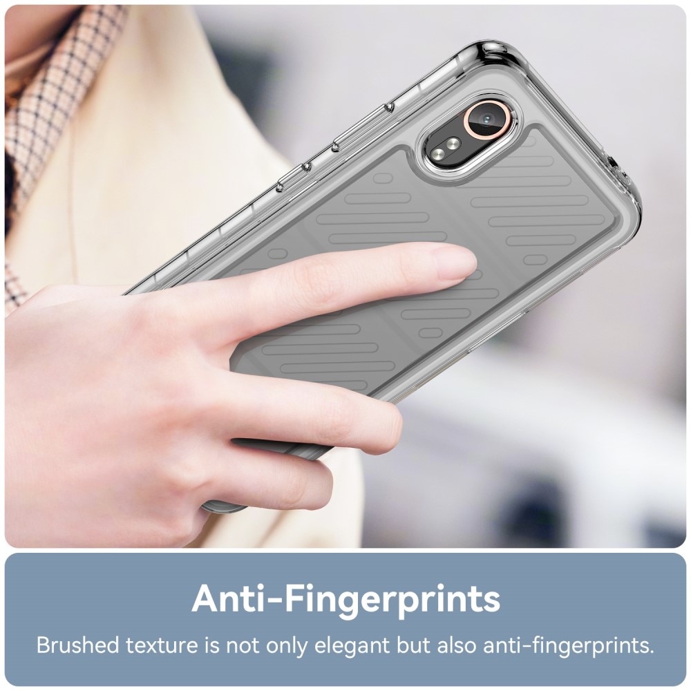 Coque Hybride Crystal Hybrid Samsung Galaxy Xcover 7, transparent