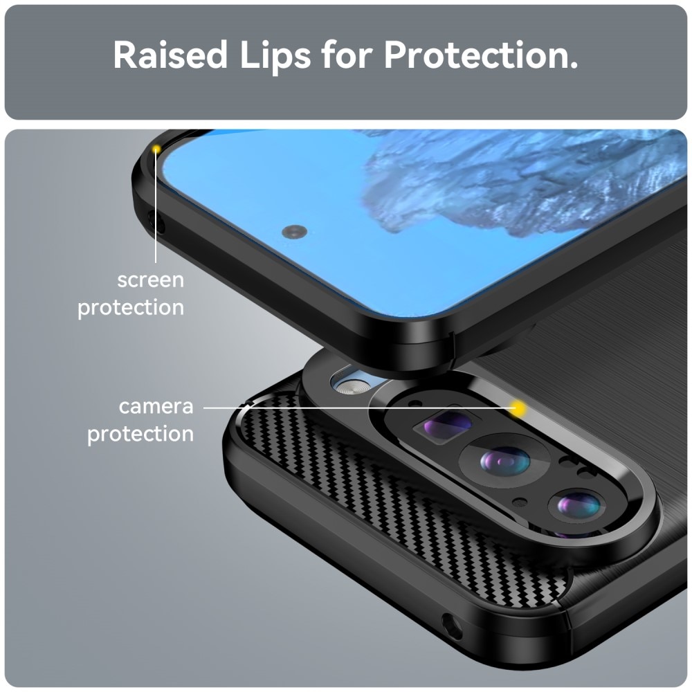 Coque TPU Brushed Google Pixel 9 Pro, [FÄRG}
