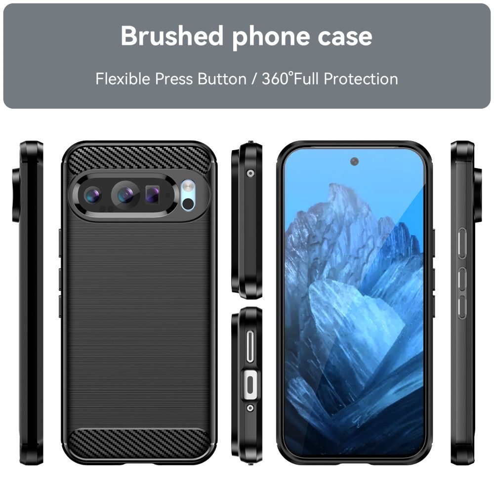 Coque TPU Brushed Google Pixel 9 Pro, [FÄRG}