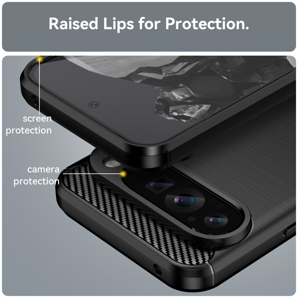 Coque TPU Brushed Google Pixel 9 Pro XL, [FÄRG}