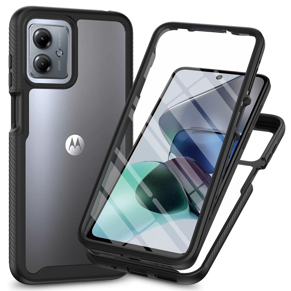 Coque Full Protection Motorola Moto G54, Noir