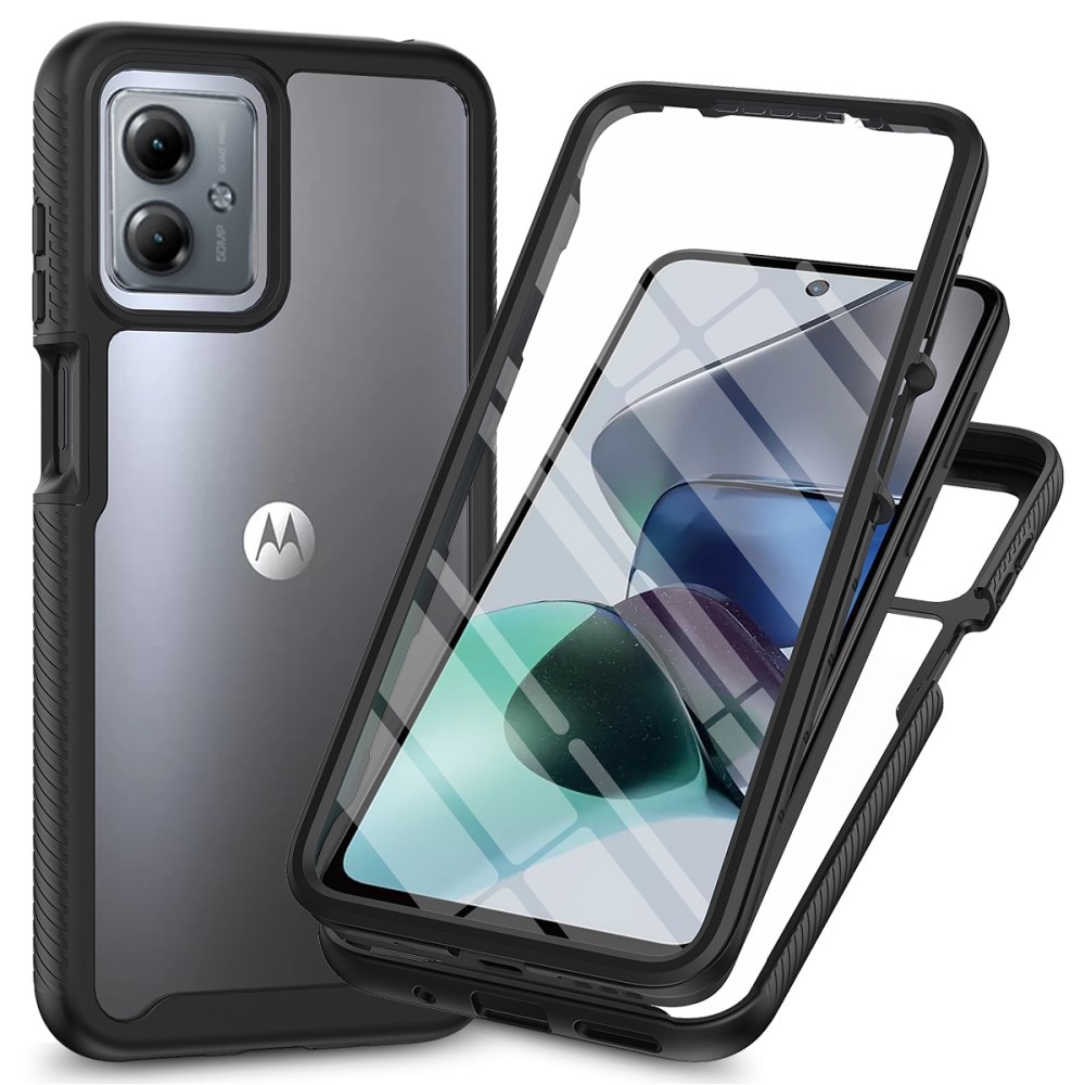 Coque Full Protection Motorola Moto G54, noir