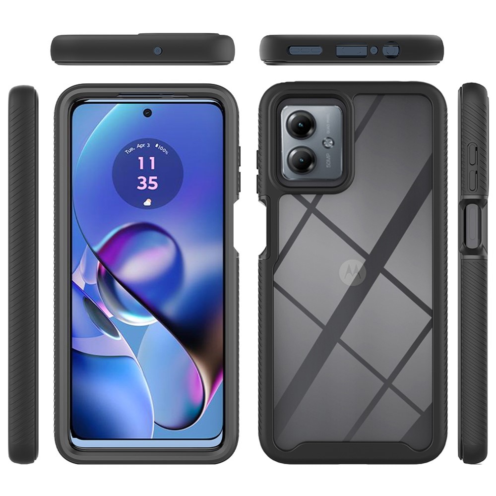 Coque Full Protection Motorola Moto G54, Noir