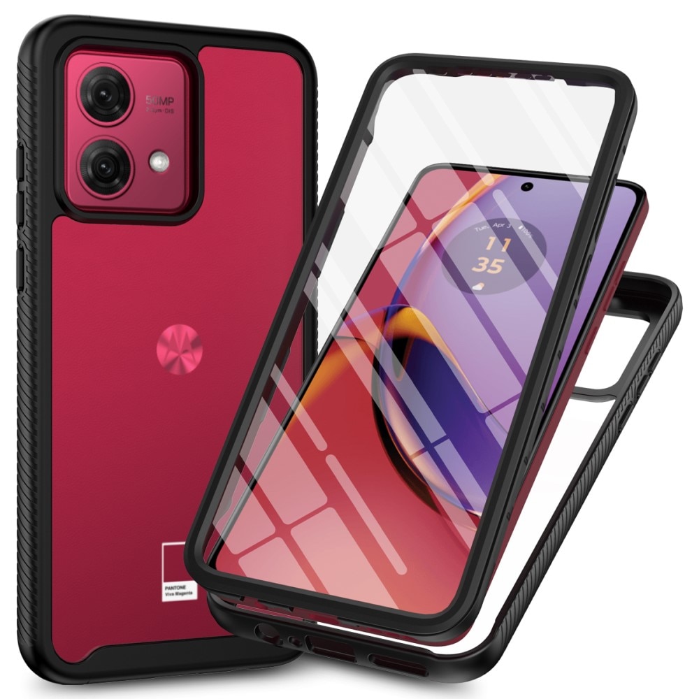 Coque Full Protection Motorola Moto G84, Noir