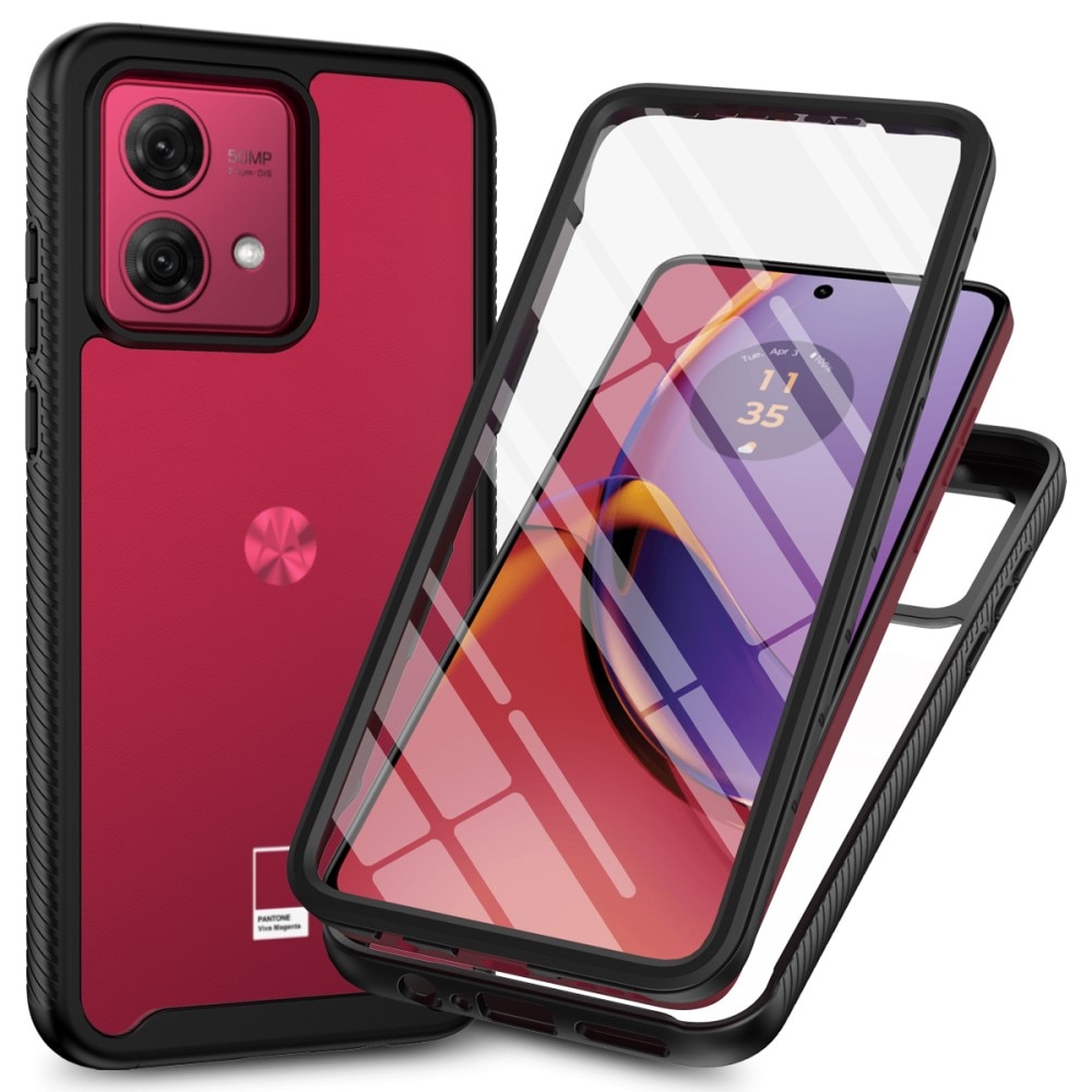 Coque Full Protection Motorola Moto G84, noir