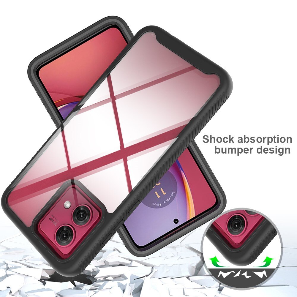 Coque Full Protection Motorola Moto G84, Noir